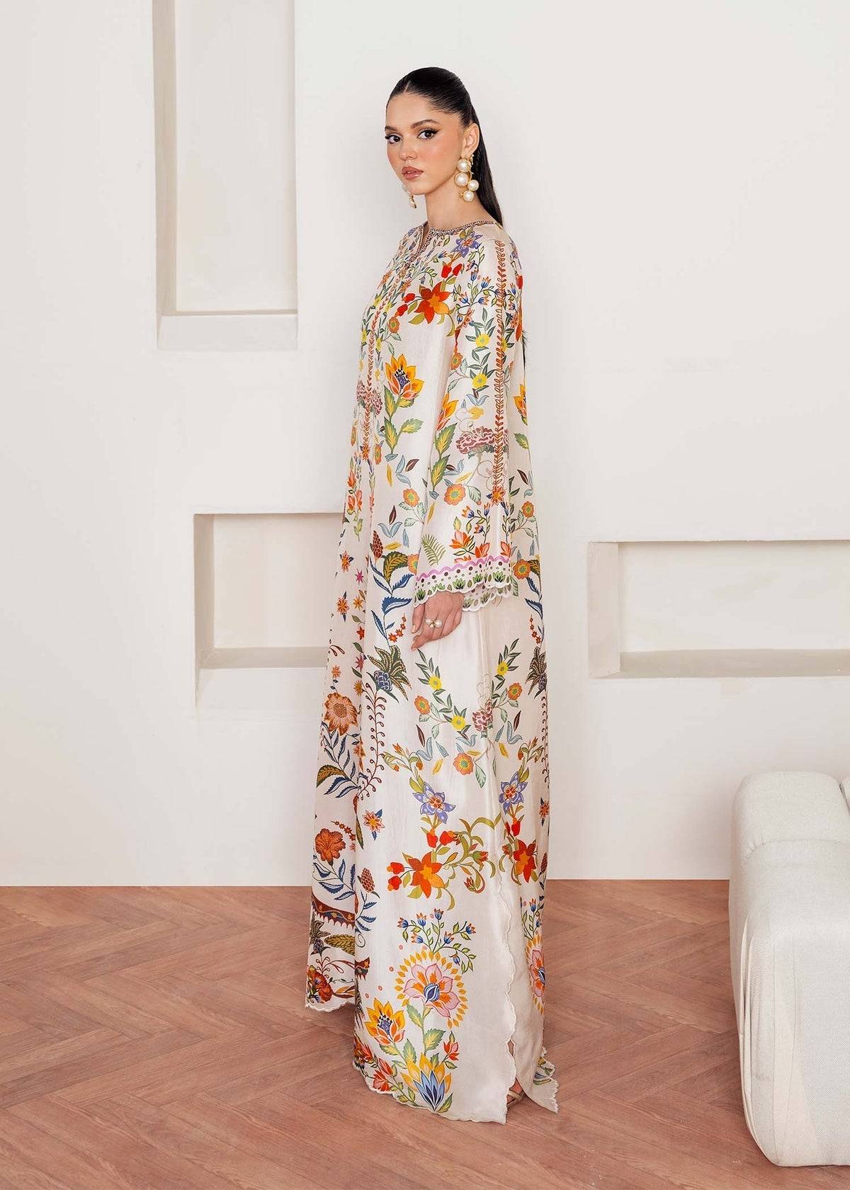 Kanwal Malik | Rosalia Silk Eid 25 | Celia - Pakistani Designer Dress - by Kanwal Malik | Type: Ladies Clothes - 100% Original at Saira Sultan