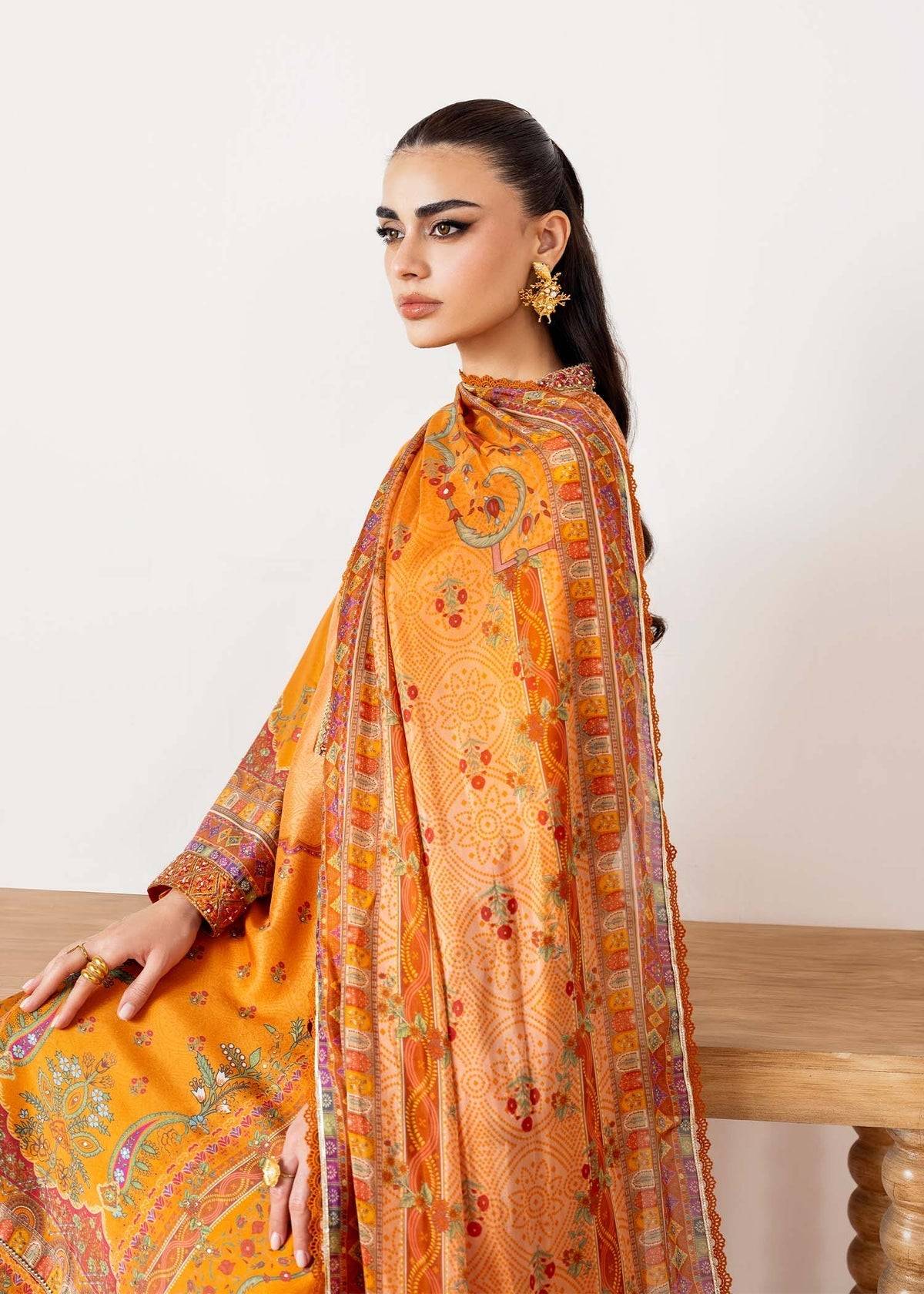 Kanwal Malik | Rosalia Silk Eid 25 | Kira - Pakistani Designer Dress - by Kanwal Malik | Type: Ladies Clothes - 100% Original at Saira Sultan