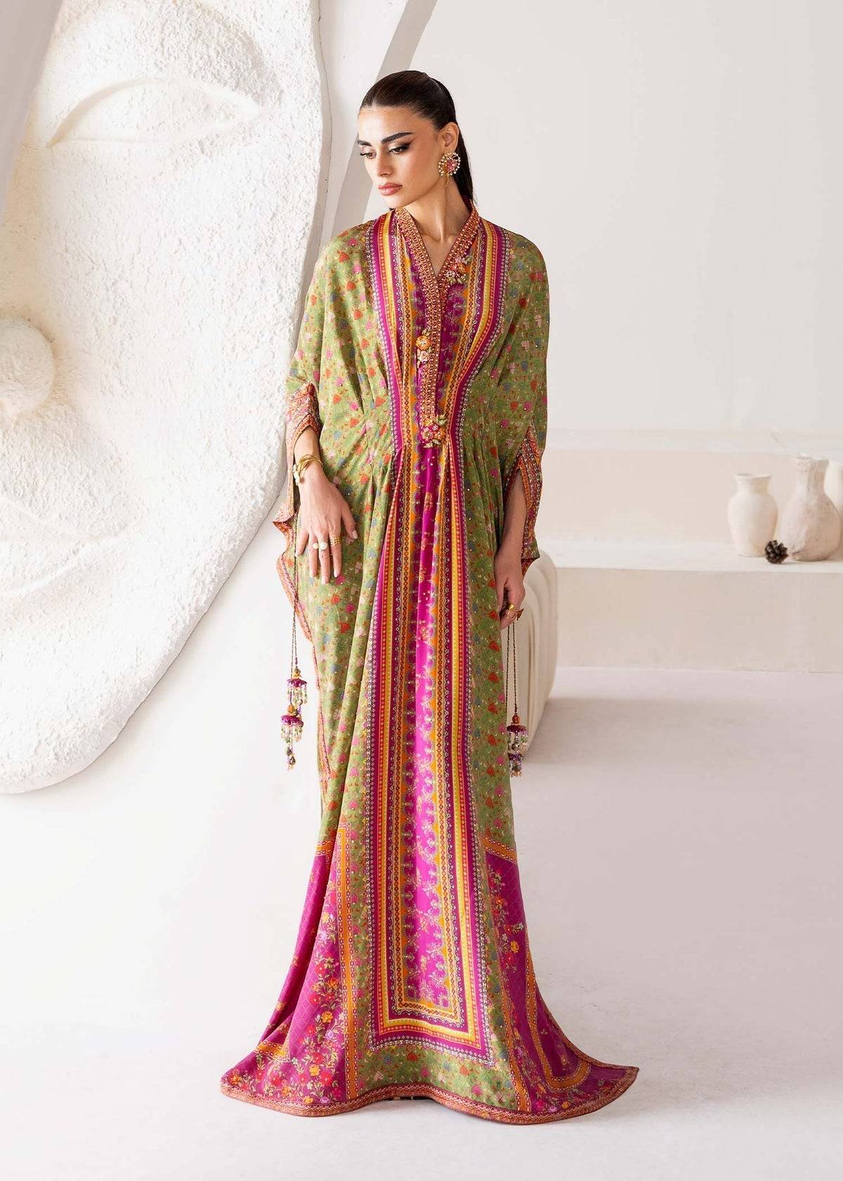 Kanwal Malik | Rosalia Silk Eid 25 | Deja - Pakistani Designer Dress - by Kanwal Malik | Type: Ladies Clothes - 100% Original at Saira Sultan