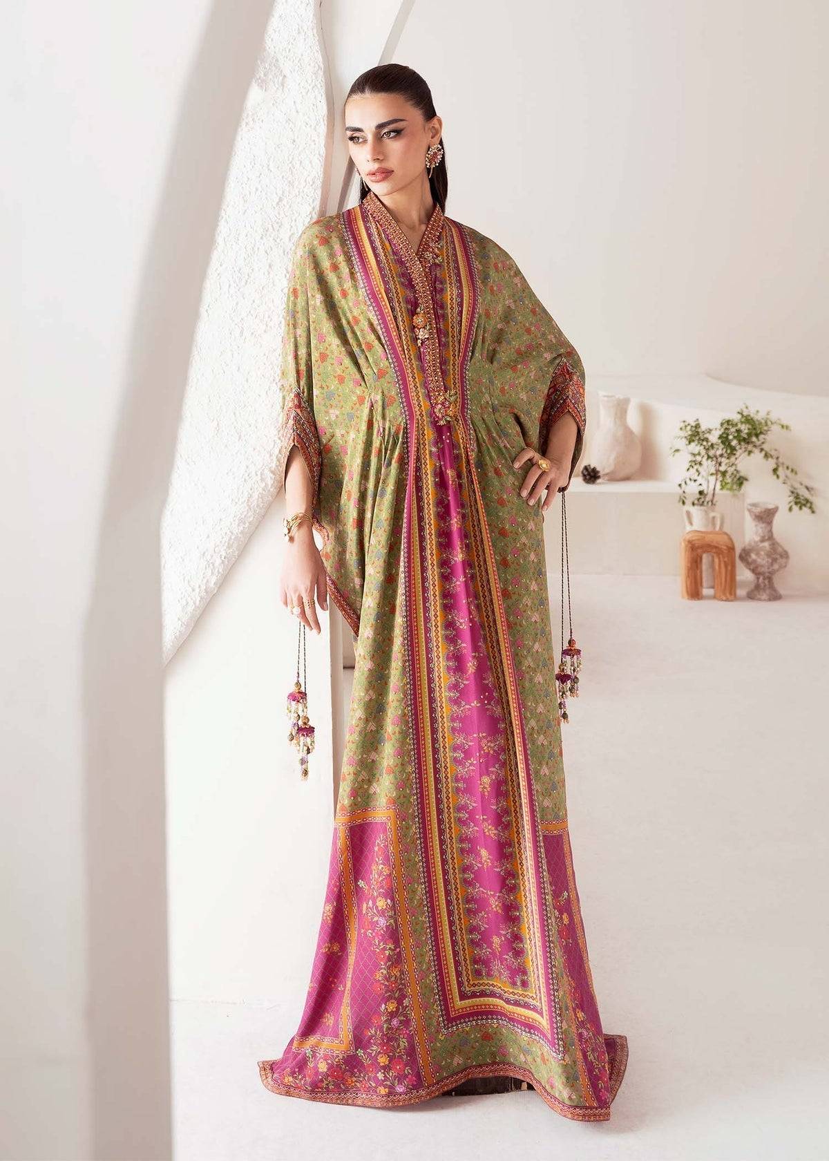 Kanwal Malik | Rosalia Silk Eid 25 | Deja - Pakistani Designer Dress - by Kanwal Malik | Type: Ladies Clothes - 100% Original at Saira Sultan