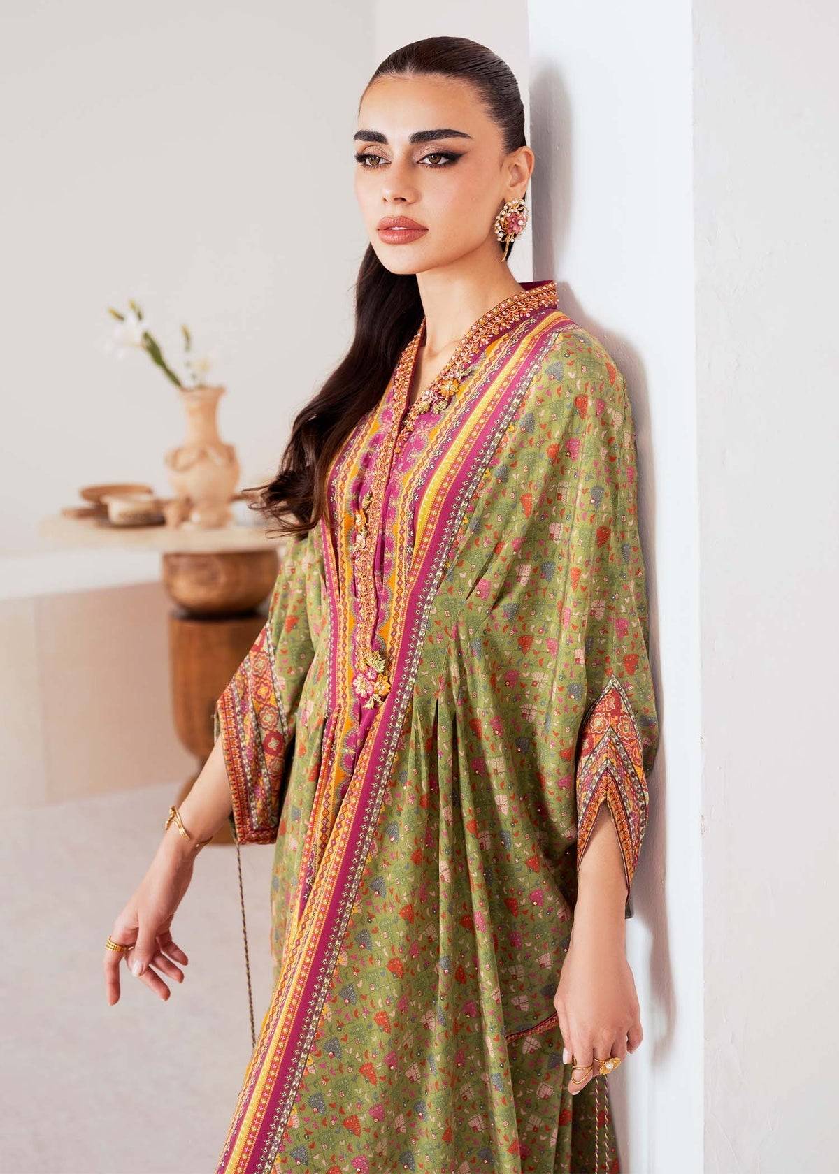 Kanwal Malik | Rosalia Silk Eid 25 | Deja - Pakistani Designer Dress - by Kanwal Malik | Type: Ladies Clothes - 100% Original at Saira Sultan