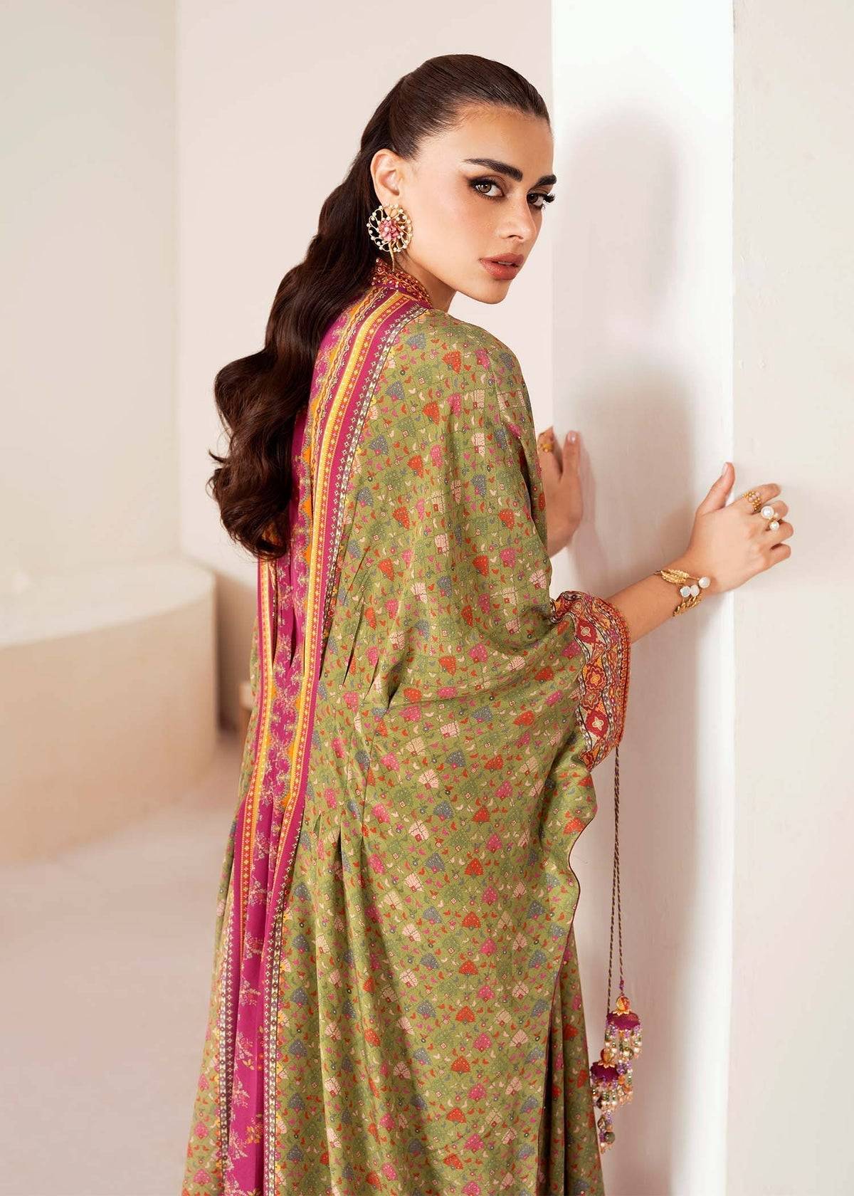 Kanwal Malik | Rosalia Silk Eid 25 | Deja - Pakistani Designer Dress - by Kanwal Malik | Type: Ladies Clothes - 100% Original at Saira Sultan