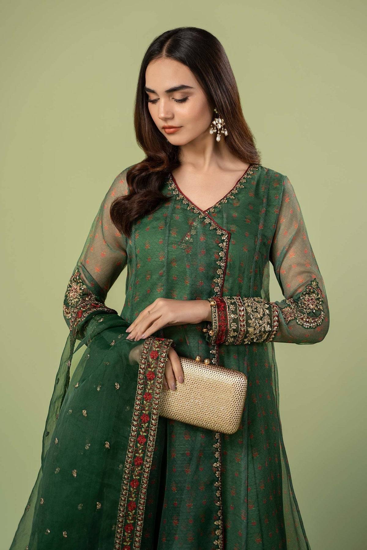 Maria B | Casual Pret 2024 | DW-EF24-22 - Pakistani Designer Dress - by Maria B | Type: Casuals - 100% Original at Saira Sultan