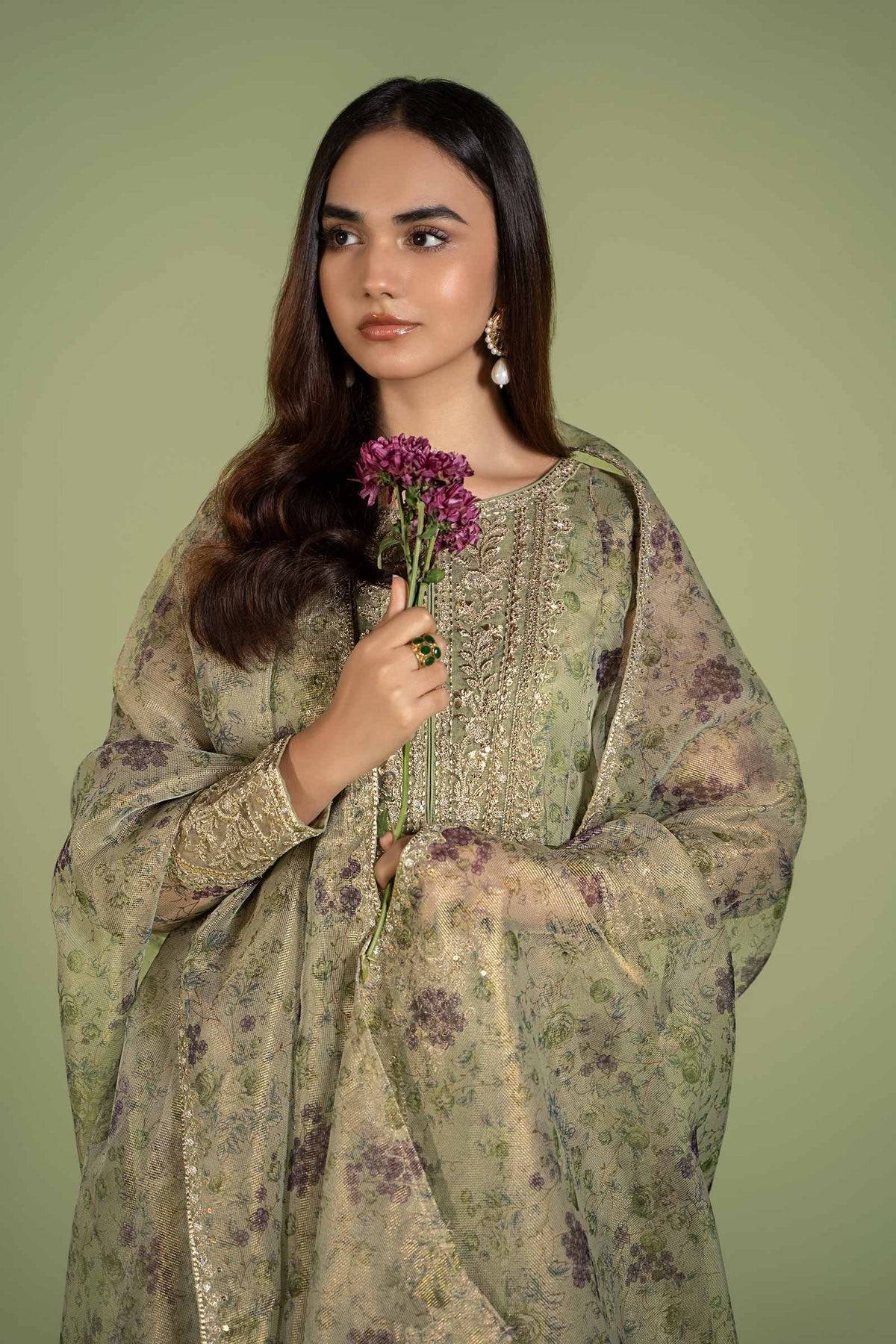 Maria B | Casual Pret 2024 | DW-EF24-65 - Pakistani Designer Dress - by Maria B | Type: Casuals - 100% Original at Saira Sultan