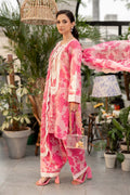 Maria B | Casual Pret 25 | DW-EF25-124 XL Rose Pink Lawn
