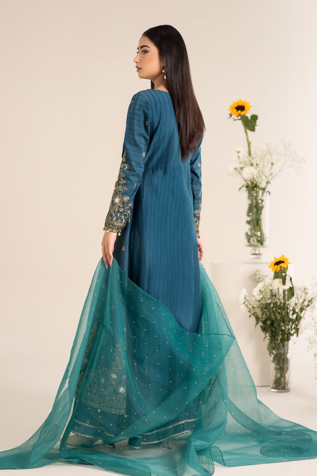 Maria B | Casual Pret 25 | DW-EF25-21 XS Blue Lawn