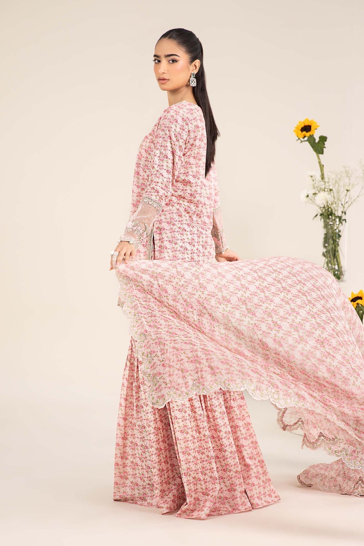 Maria B | Casual Pret 25 | DW-EF25-50 S Pink Lawn