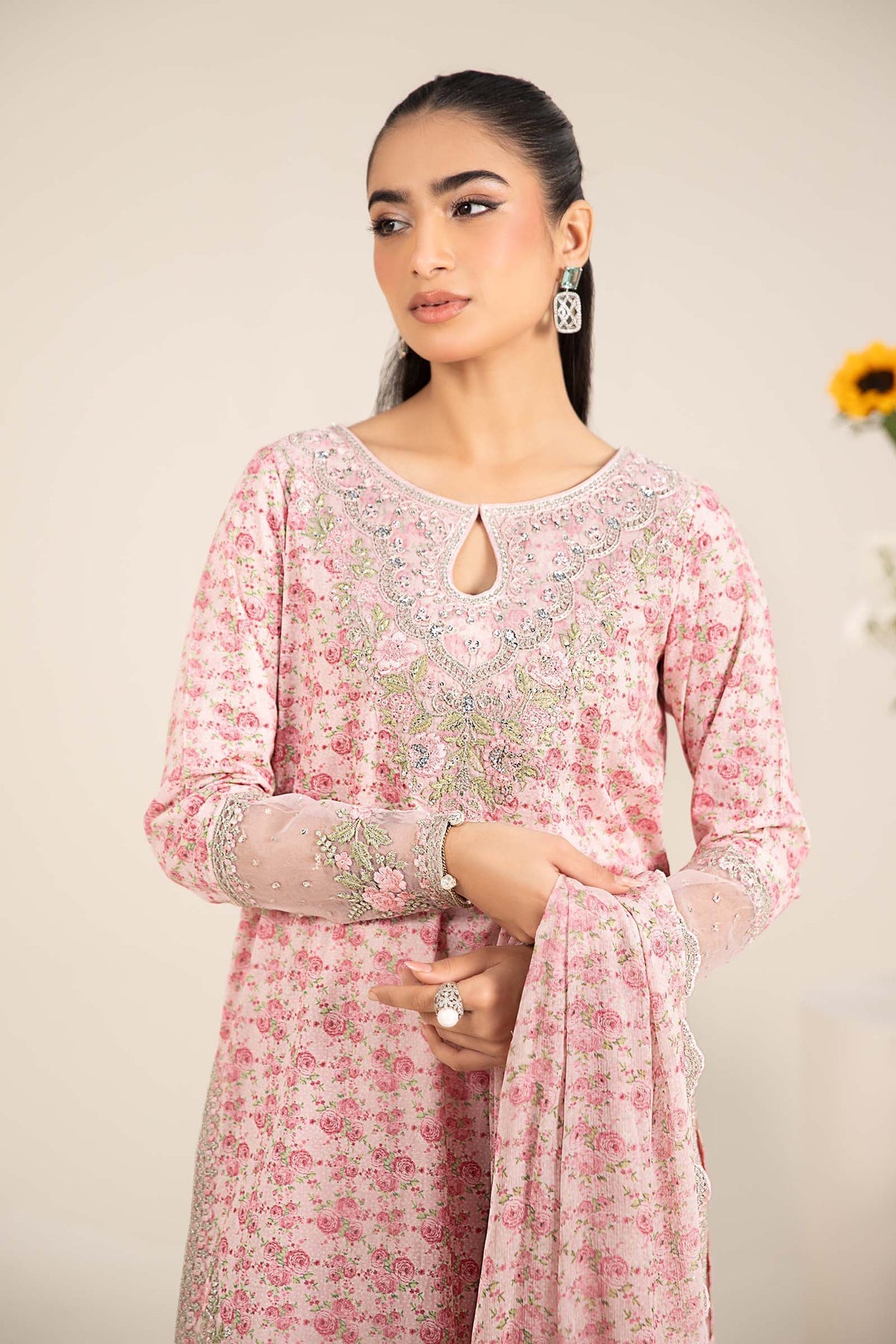 Maria B | Casual Pret 25 | DW-EF25-50 L Pink Lawn