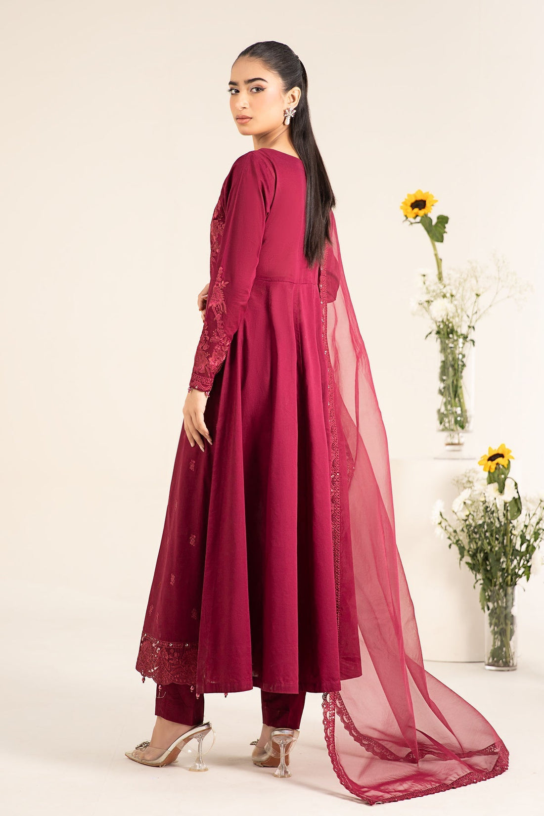 Maria B | Casual Pret 25 | DW-EF25-83 XS Berry Lawn