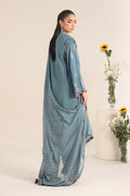 Maria B | Casual Pret 25 | DW-EF25-96 S Blue Gray Lawn