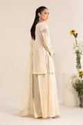 Maria B | Casual Pret 25 | DW-EF25-99 S Ivory Lawn