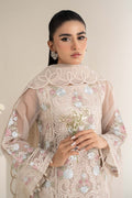 Maria B | Casual Pret 25 | DW-EF25-02 M Off White Poly Organza