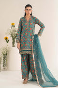 Maria B | Casual Pret 25 | DW-EF25-09 XS Sea Green Lawn