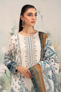 Maria B | Casual Pret 25 | DW-EF25-14 L Off White Lawn