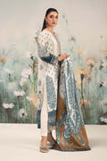 Maria B | Casual Pret 25 | DW-EF25-14 XL Off White Lawn