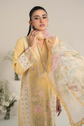 Maria B | Casual Pret 25 | DW-EF25-151 L Yellow Lawn