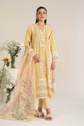Maria B | Casual Pret 25 | DW-EF25-151 XS Yellow Lawn