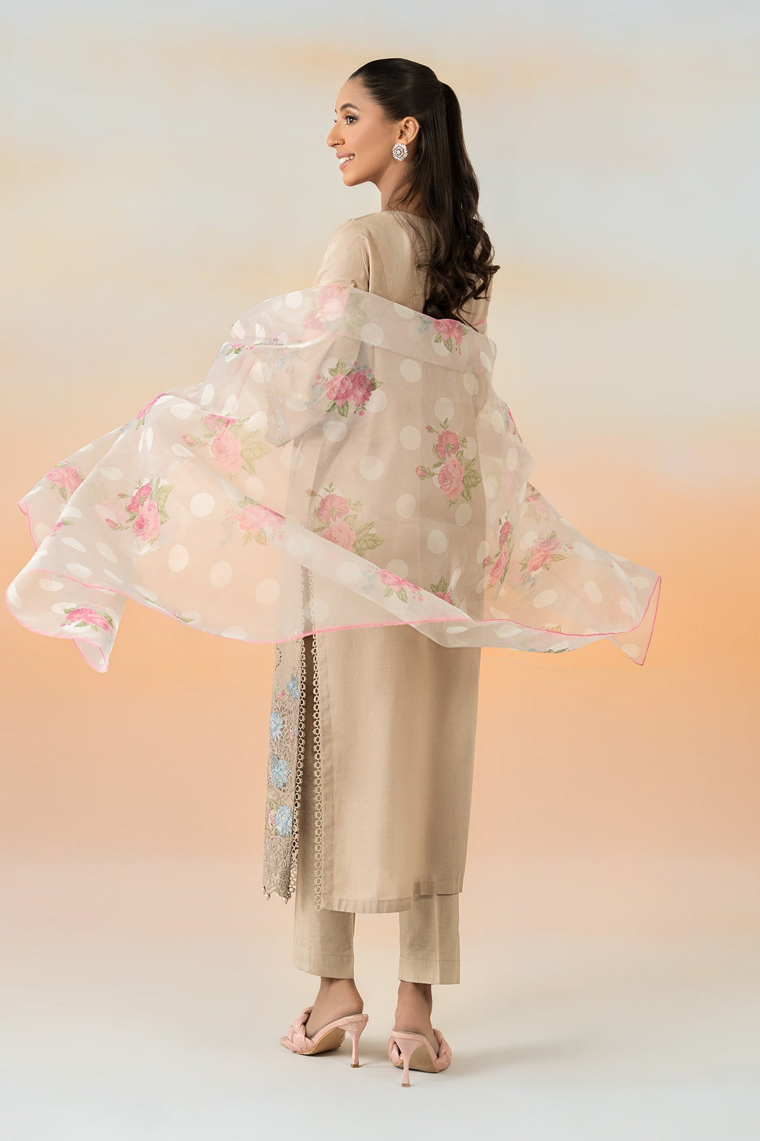 Maria B | Casual Pret 25 | DW-EF25-05 XS Beige Lawn