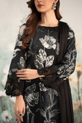 Maria B | Casual Pret 25 | DW-EF25-29 M Black Lawn