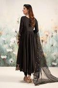 Maria B | Casual Pret 25 | DW-EF25-43 S Black Jacquard Lawn