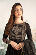 Maria B | Casual Pret 25 | DW-EF25-43 L Black Jacquard Lawn