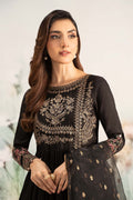 Maria B | Casual Pret 25 | DW-EF25-43 M Black Jacquard Lawn