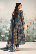Maria B | Casual Pret 25 | DW-EF25-54 S Navy Blue Lawn