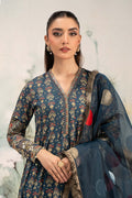 Maria B | Casual Pret 25 | DW-EF25-54 M Navy Blue Lawn