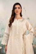 Maria B | Casual Pret 25 | DW-EF25-95 XL Off White Lawn