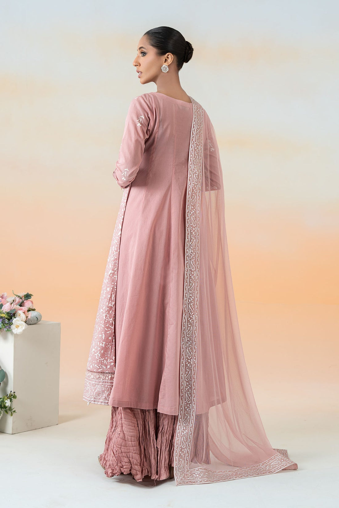 Maria B | Casual Pret 25 | DW-EF25-97 XS Pink Lawn