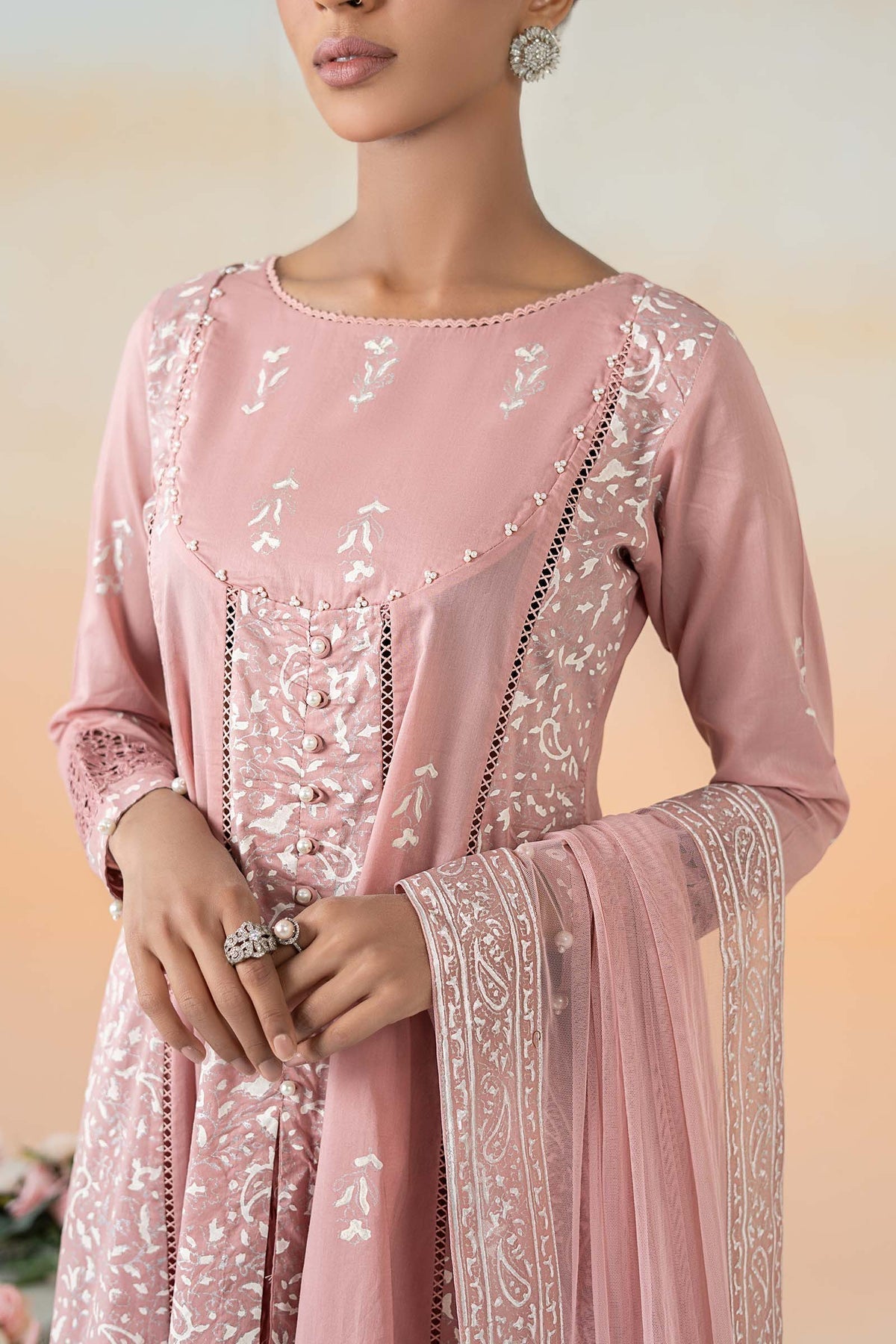 Maria B | Casual Pret 25 | DW-EF25-97 L Pink Lawn