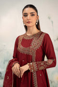 Maria B | Casual Pret 25 | DW-EF25-40 L Maroon Lawn