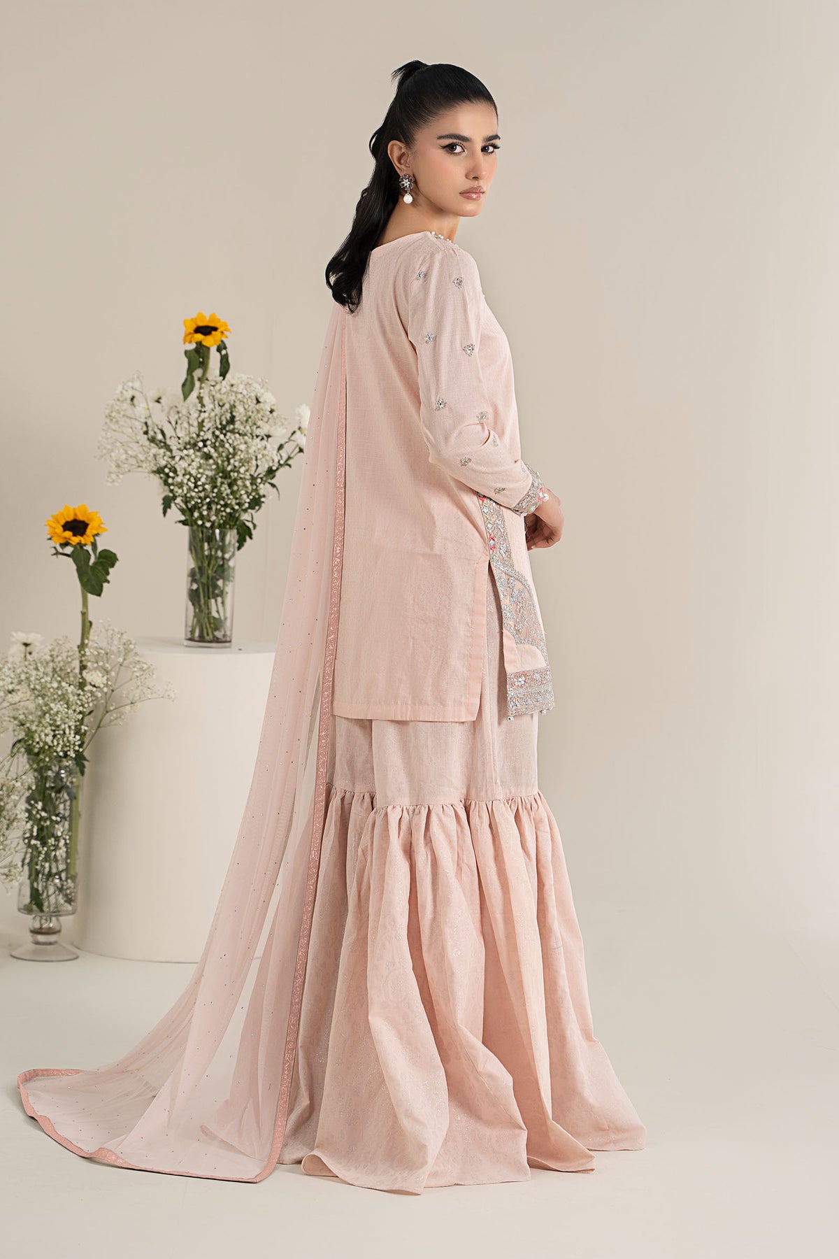 Maria B | Casual Pret 25 | DW-EF25-61 S Pink Lawn