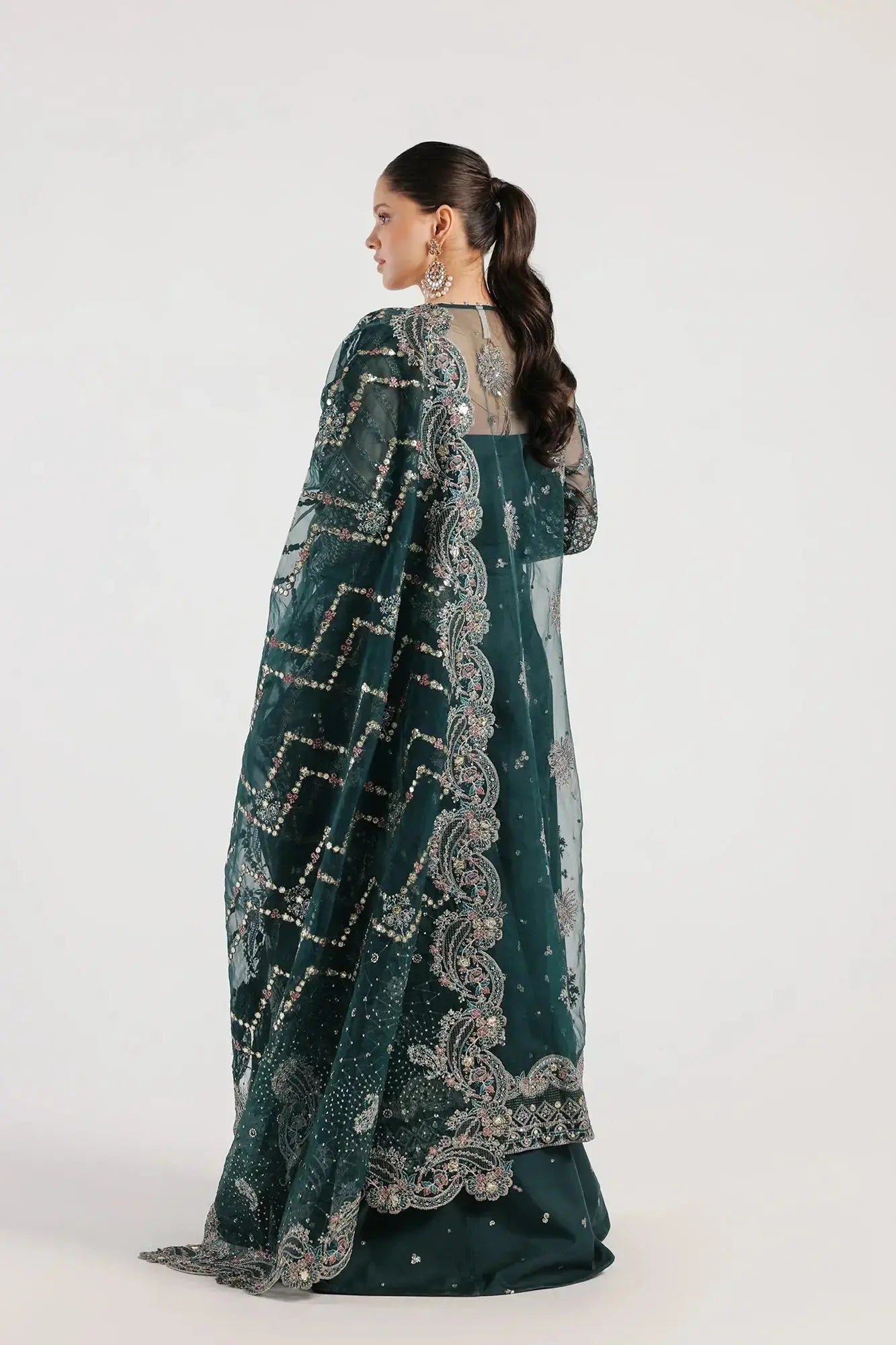 Ethnic | Luxe Formal Collection | E0024/115/711 - Pakistani Designer Dress - by Ethnic | Type: Bridal - 100% Original at Saira Sultan