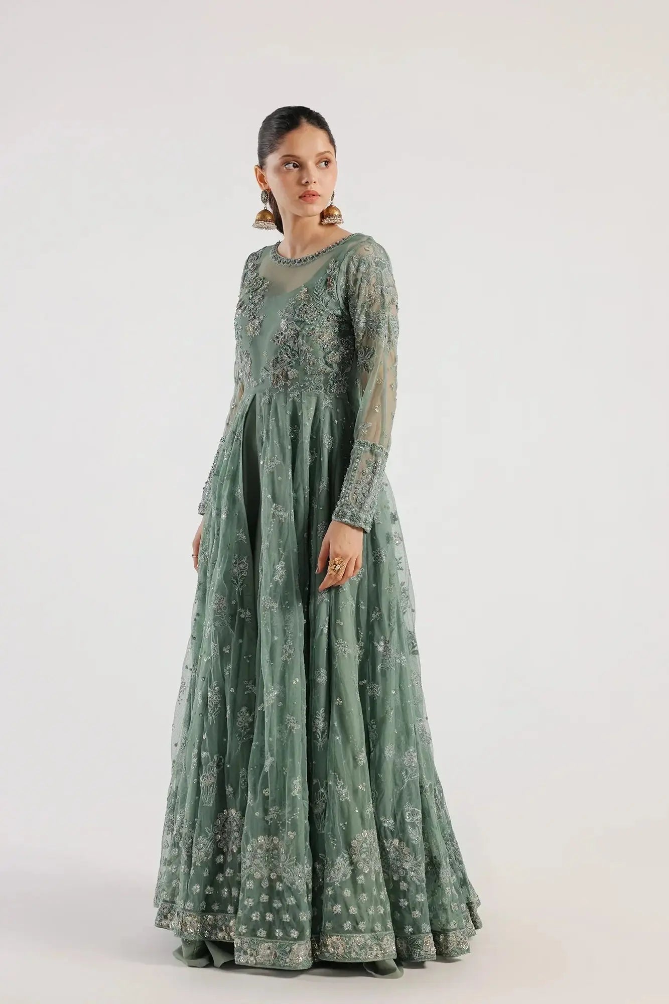 Ethnic | Luxe Formal Collection | E0026/115/127 - Pakistani Designer Dress - by Ethnic | Type: Bridal - 100% Original at Saira Sultan