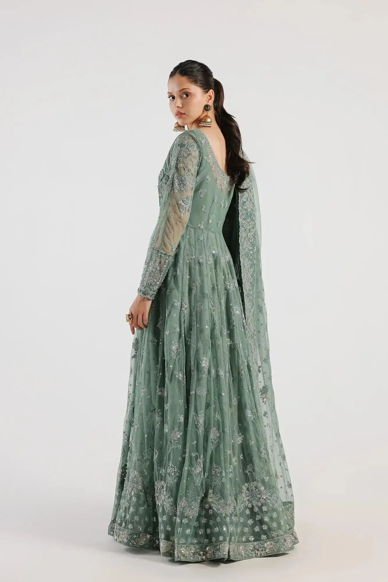 Ethnic | Luxe Formal Collection | E0026/115/127 - Pakistani Designer Dress - by Ethnic | Type: Bridal - 100% Original at Saira Sultan