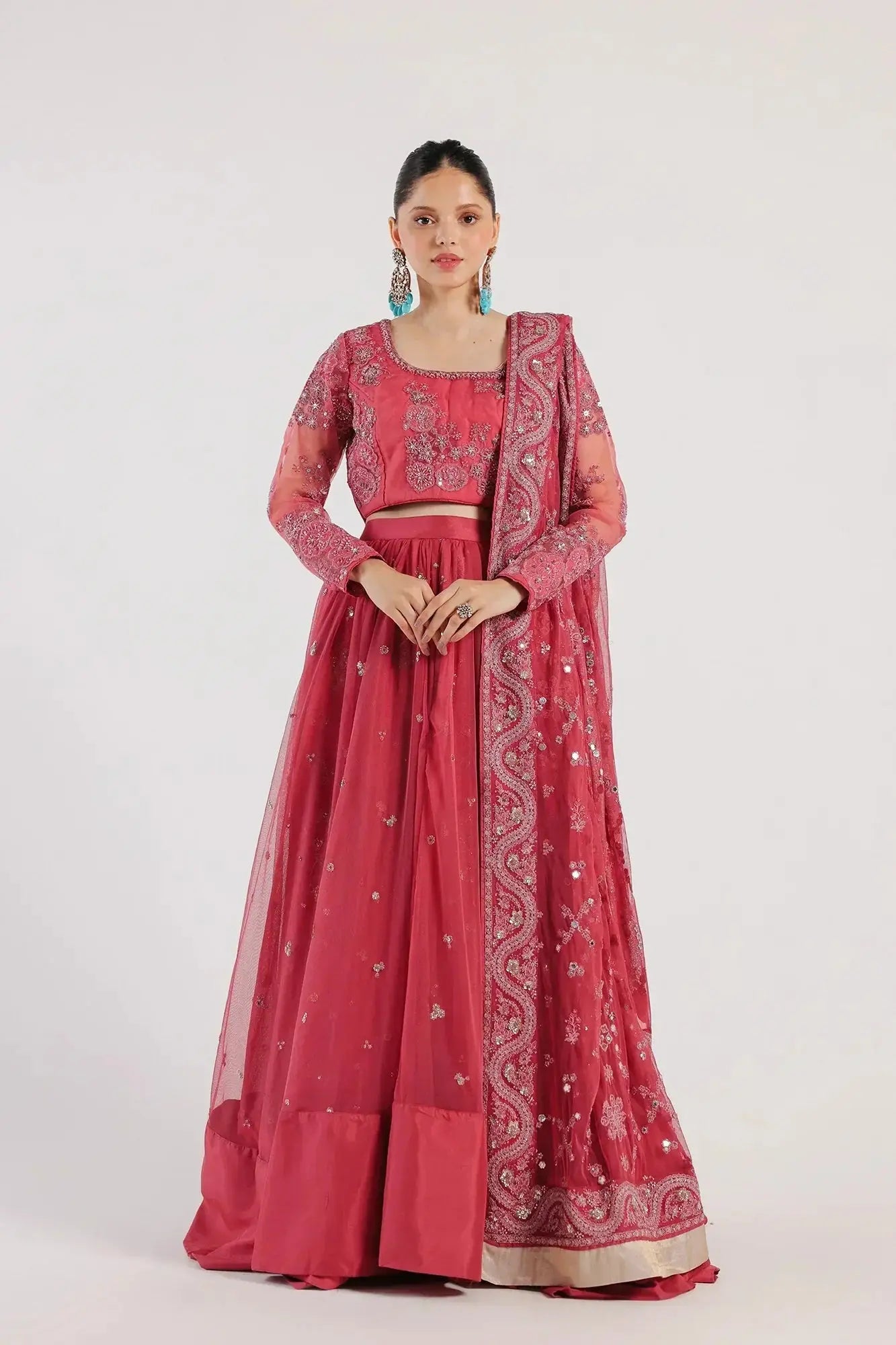 Ethnic | Luxe Formal Collection | E0029/115/401 - Pakistani Designer Dress - by Ethnic | Type: Bridal - 100% Original at Saira Sultan