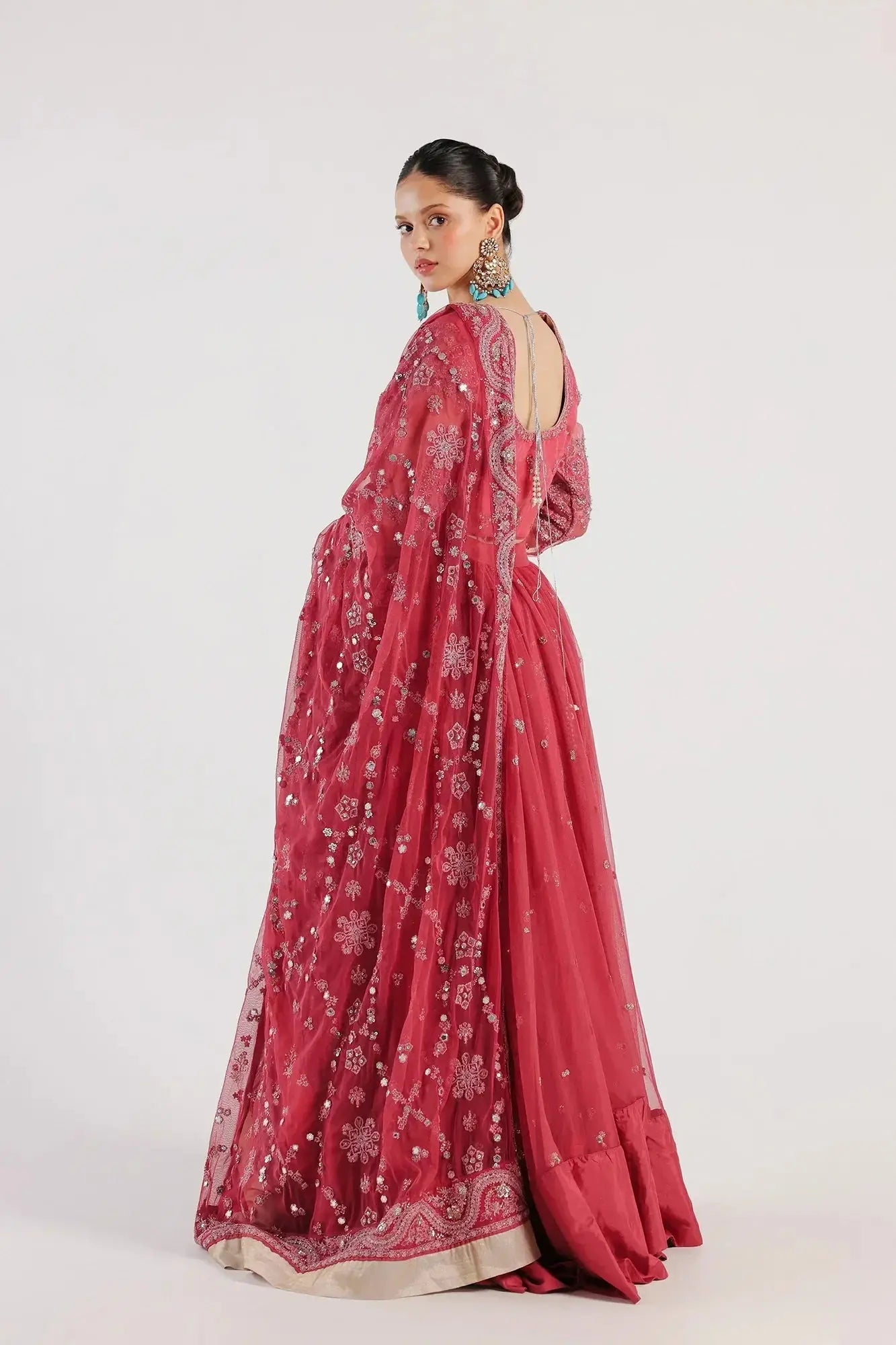 Ethnic | Luxe Formal Collection | E0029/115/401 - Pakistani Designer Dress - by Ethnic | Type: Bridal - 100% Original at Saira Sultan