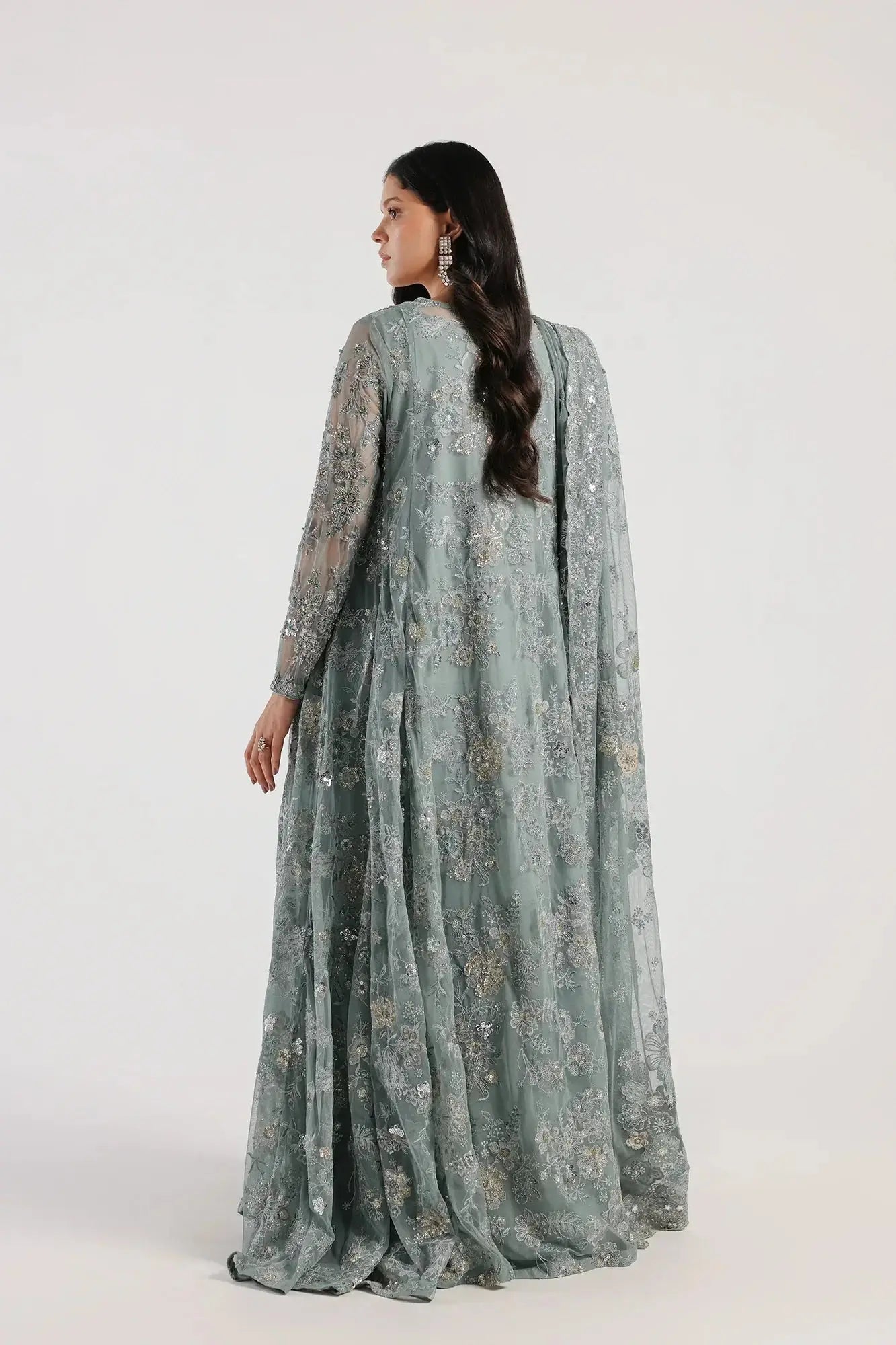 Ethnic | Luxe Formal Collection | E0030/115/715 - Pakistani Designer Dress - by Ethnic | Type: Bridal - 100% Original at Saira Sultan