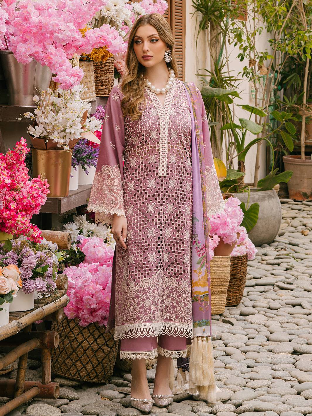 Mahnur | Mahrukh Eid Edit 24 | ELLA - Pakistani Designer Dress - by Mahnur | Type: Luxury - 100% Original at Saira Sultan