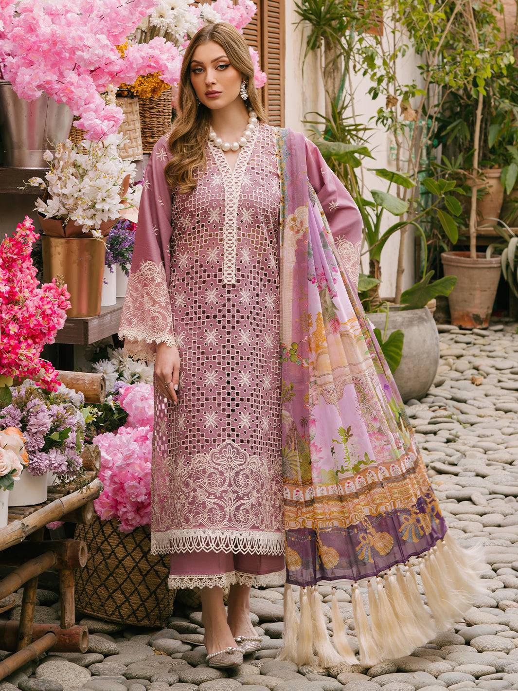 Mahnur | Mahrukh Eid Edit 24 | ELLA - Pakistani Designer Dress - by Mahnur | Type: Luxury - 100% Original at Saira Sultan