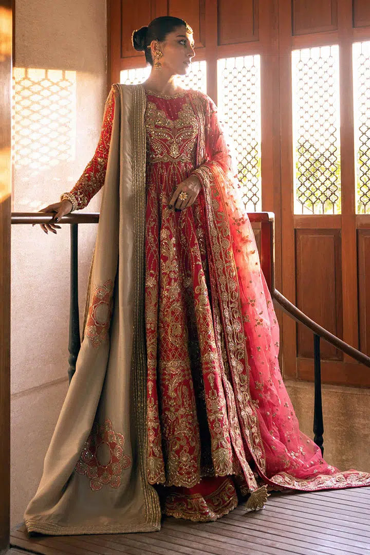 Erum Khan | Jahan Wedding 23 | Rani - Pakistani Designer Dress - by Erum Khan | Type: Bridal - 100% Original at Saira Sultan