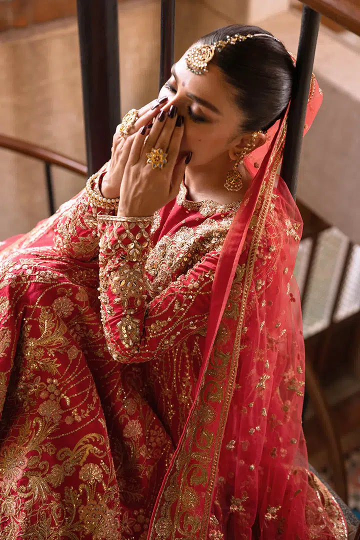 Erum Khan | Jahan Wedding 23 | Rani - Pakistani Designer Dress - by Erum Khan | Type: Bridal - 100% Original at Saira Sultan