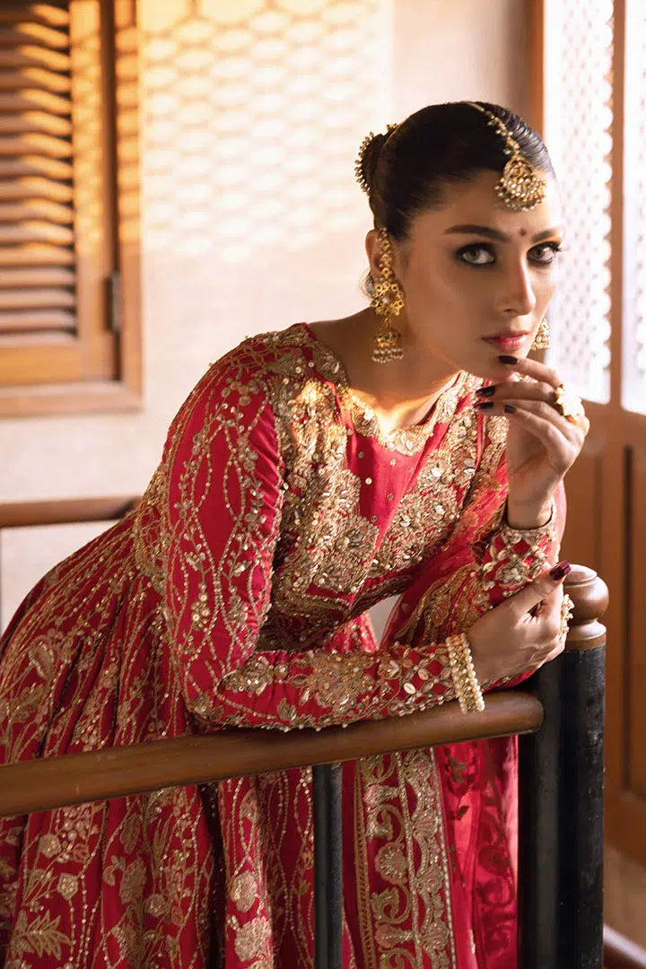 Erum Khan | Jahan Wedding 23 | Rani - Pakistani Designer Dress - by Erum Khan | Type: Bridal - 100% Original at Saira Sultan