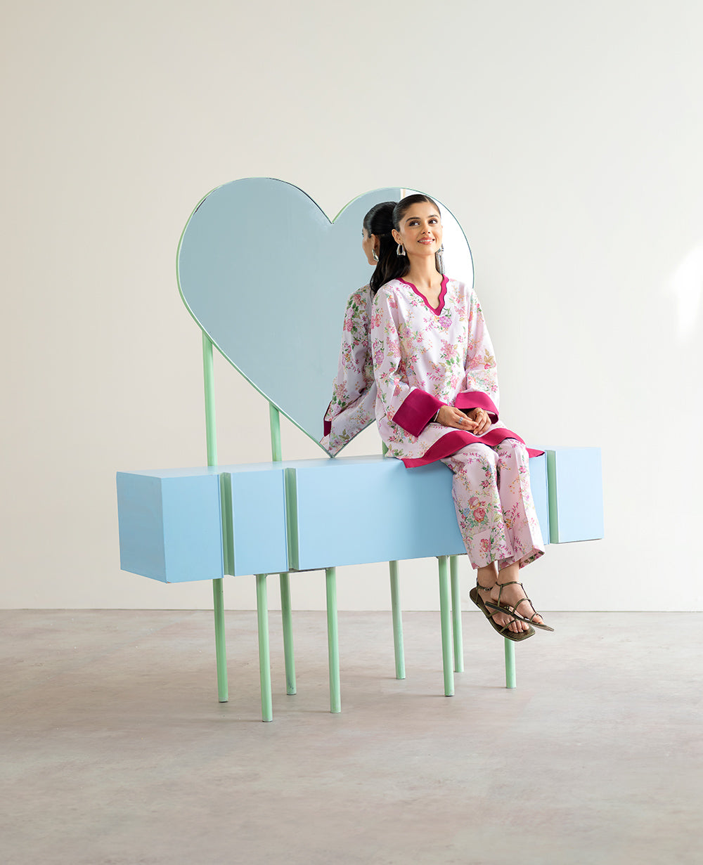 Republic Womenswear | Essentials 25 | ES-186 - Pakistani Designer Dress - by Republic Womenswear - Type : Ladies Clothes - 100% Original at Saira Sultan