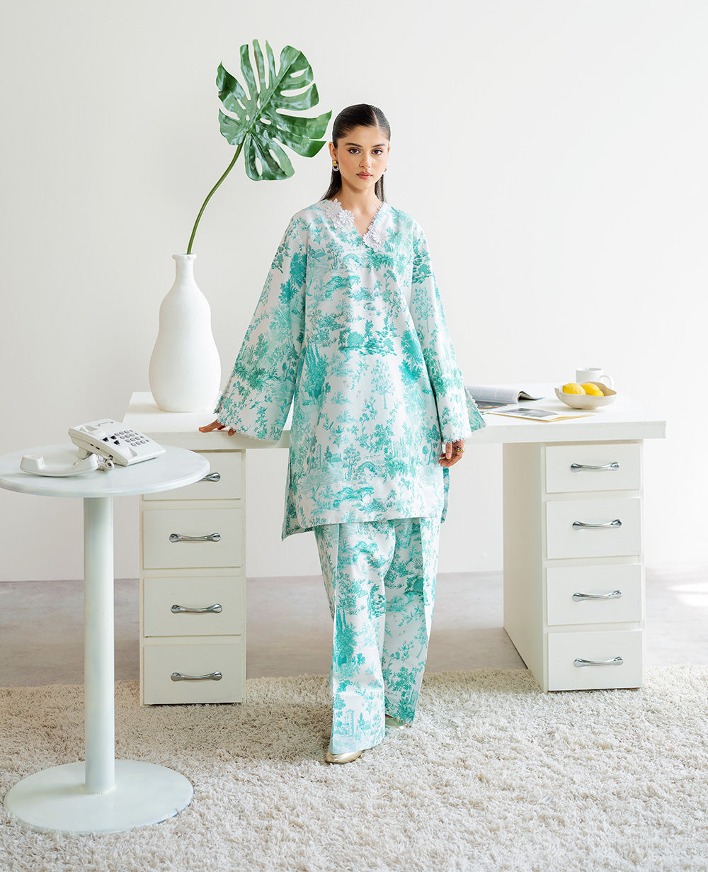 Republic Womenswear | Essentials 25 | ES-187 - Pakistani Designer Dress - by Republic Womenswear - Type : Ladies Clothes - 100% Original at Saira Sultan