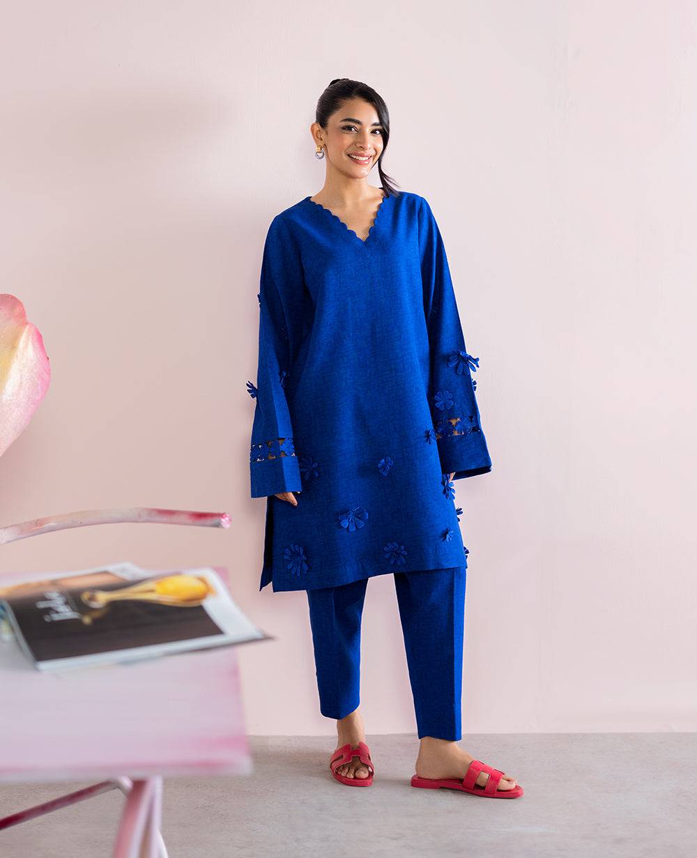 Republic Womenswear | Essentials 25 | ES-189 - Pakistani Designer Dress - by Republic Womenswear - Type : Ladies Clothes - 100% Original at Saira Sultan