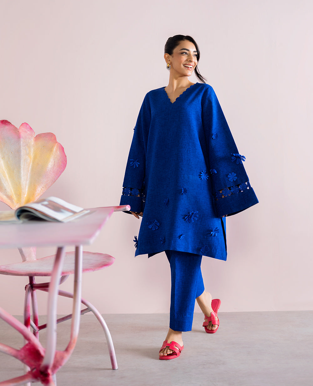 Republic Womenswear | Essentials 25 | ES-189 - Pakistani Designer Dress - by Republic Womenswear - Type : Ladies Clothes - 100% Original at Saira Sultan