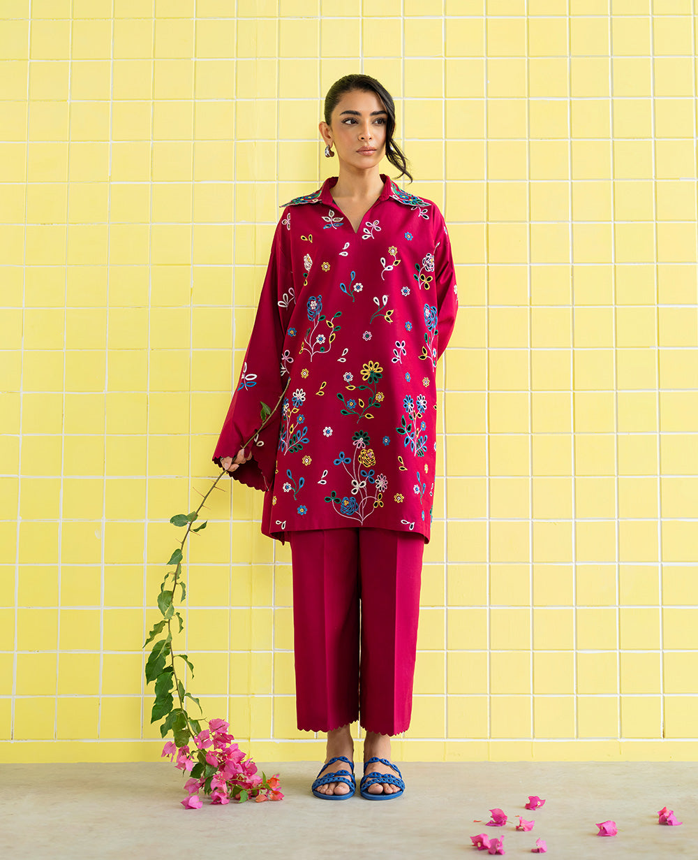 Republic Womenswear | Essentials 25 | ES-190 - Pakistani Designer Dress - by Republic Womenswear - Type : Ladies Clothes - 100% Original at Saira Sultan