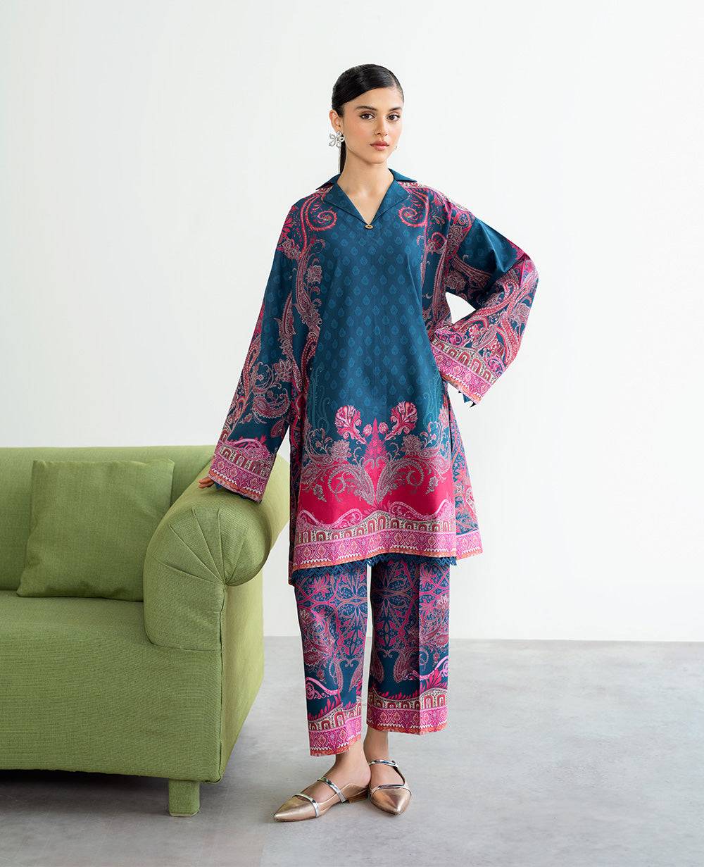 Republic Womenswear | Essentials 25 | ES-202 - Pakistani Designer Dress - by Republic Womenswear - Type : Ladies Clothes - 100% Original at Saira Sultan